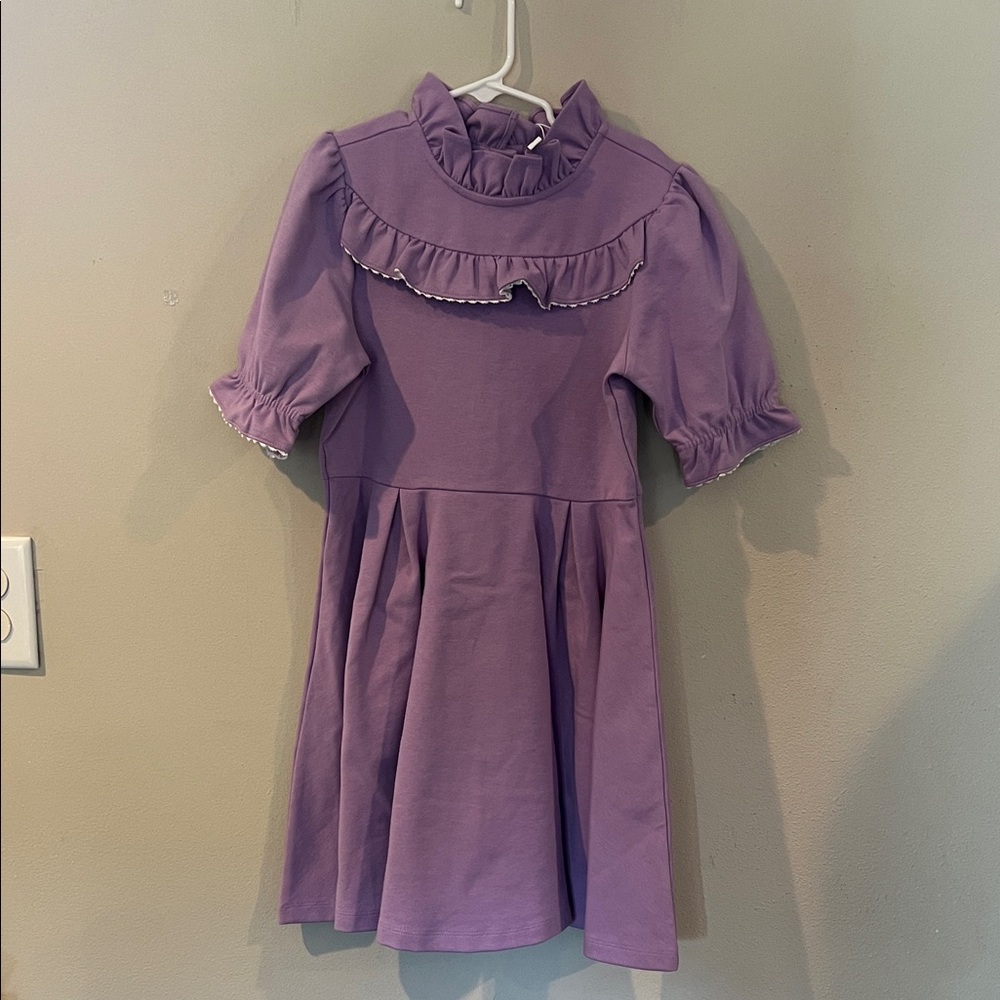 NWT Janie and Jack girls size 10 purple dress